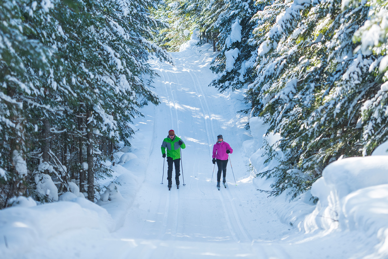 Activites Plein Air D Hiver Raquette Ski De Fond Chalets Sepaq