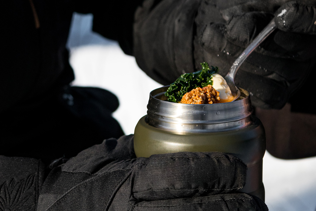 Hiker's soup.