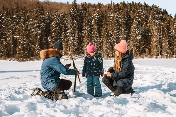 Vanessa Pilon et sa famille