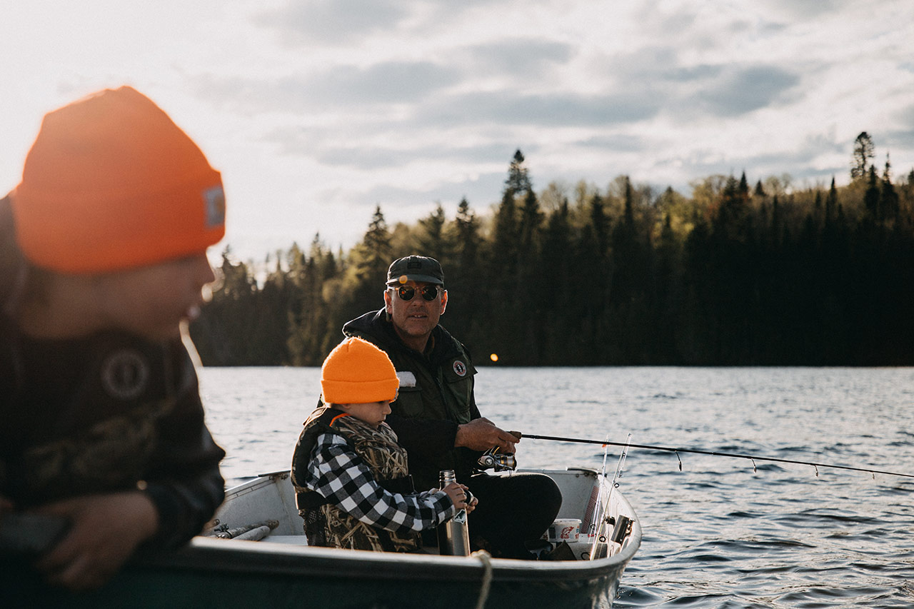 Fishing with Chuck Hughes